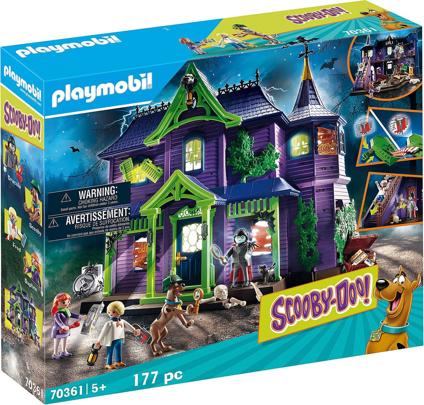 PLAYMOBIL Scooby - Doo! Adventure in The Mystery Mansion - WiredVillage GamesWiredvillage Games