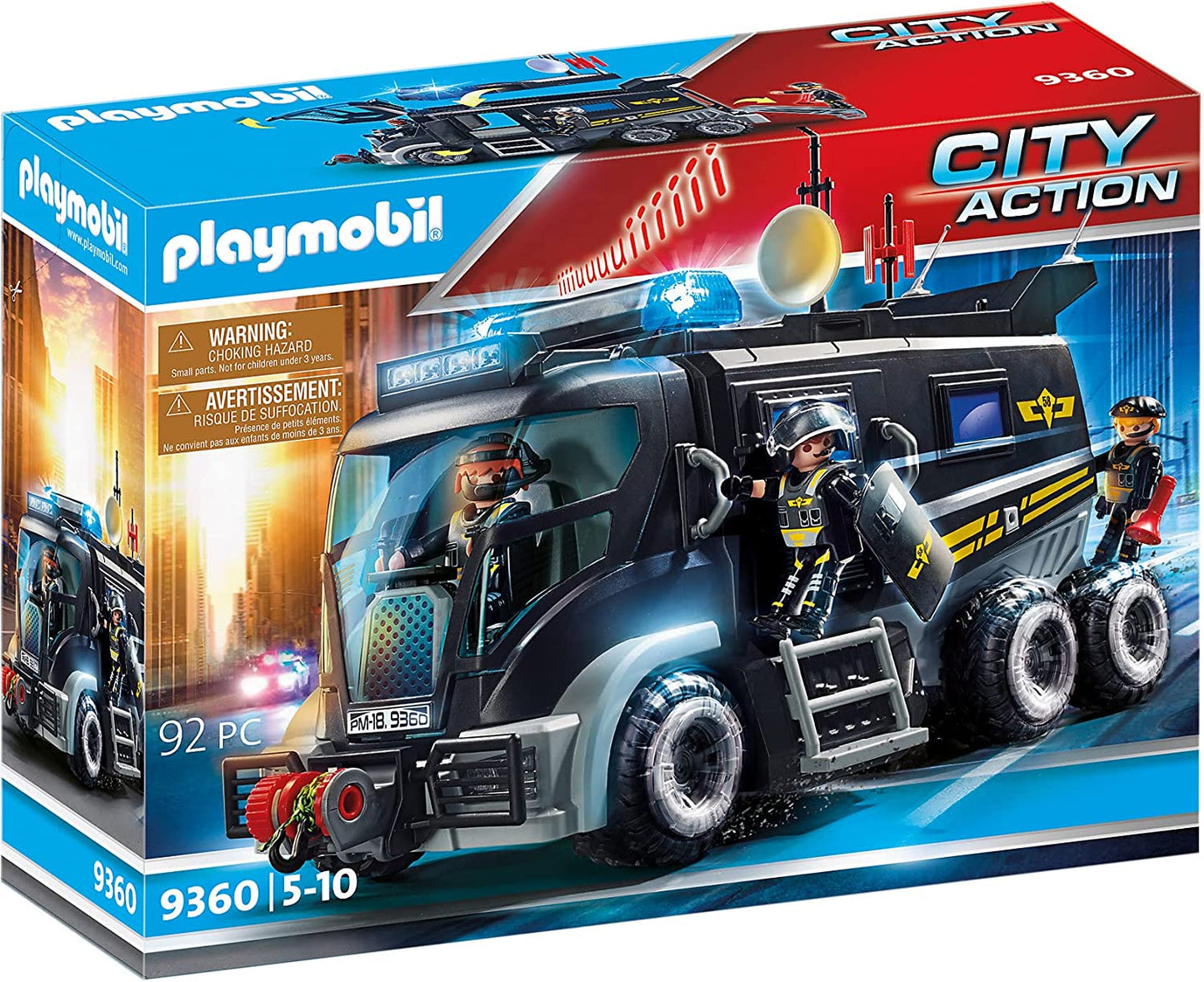 PLAYMOBIL Tactical Unit Truck - WiredVillage GamesWiredvillage Games