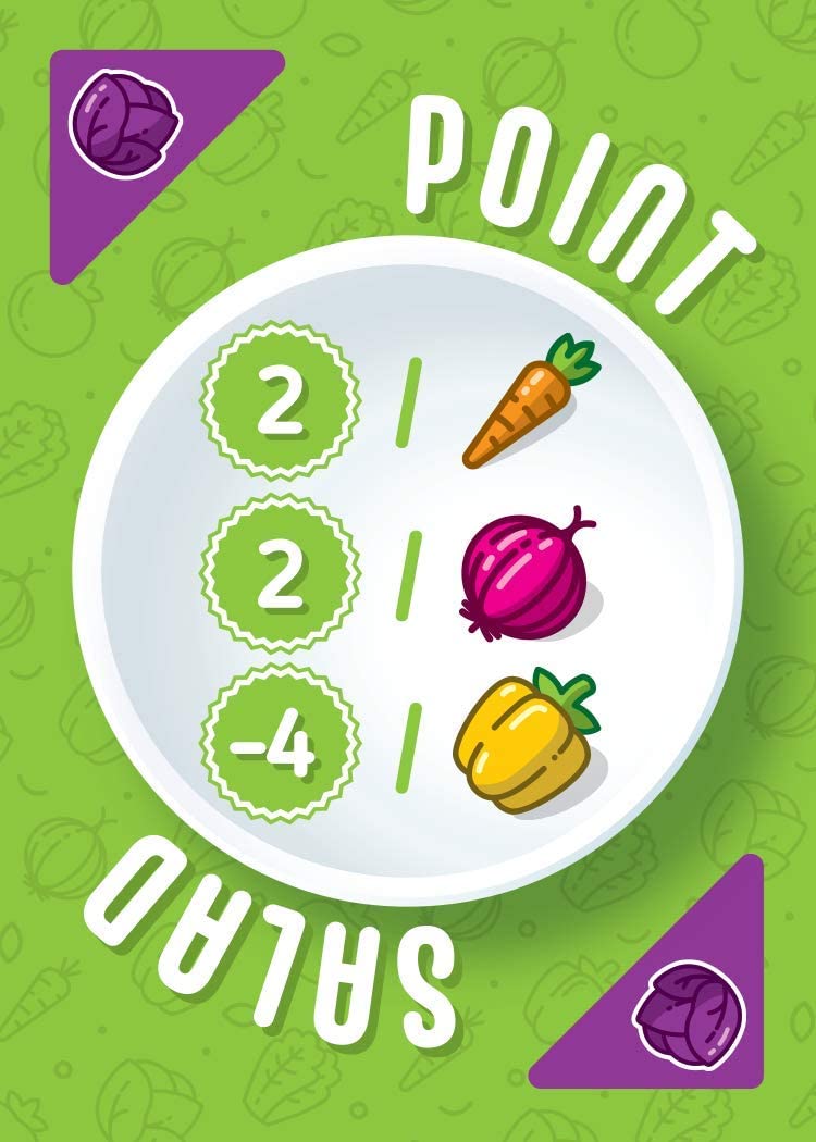 Point Salad Card Game - WiredVillage GamesAlderac Entertainment Group (AEG)