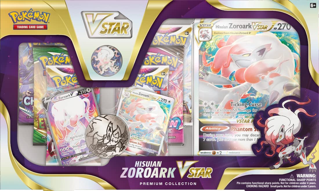 POKEMON HISUIAN ZOROARK VSTAR PREMIUM COLLECTION - WiredVillage GamesWiredvillage Games