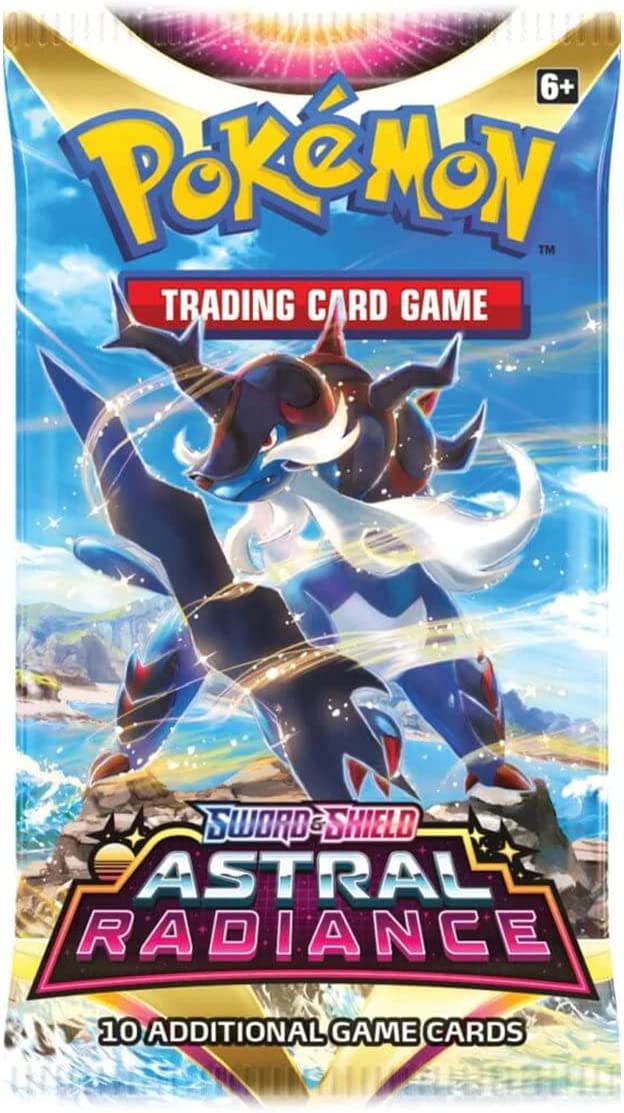 Pokémon: Sword & Shield Astral Radiance Single Booster Pack - WiredVillage GamesWiredvillage Games