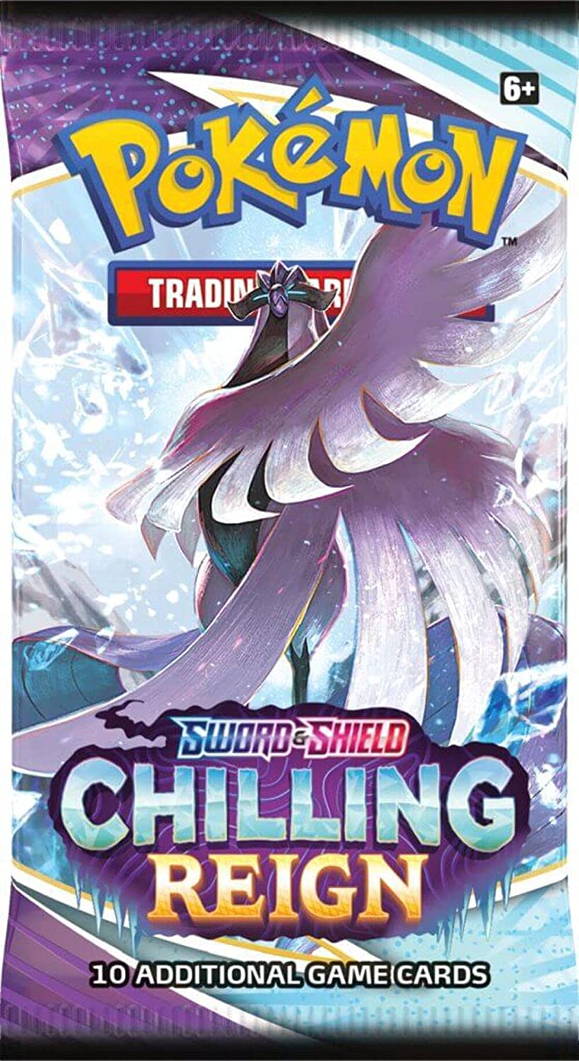 Pokemon Sword & Shield – Chilling Reign Booster Pack - WiredVillage Games - The Pokémon Company