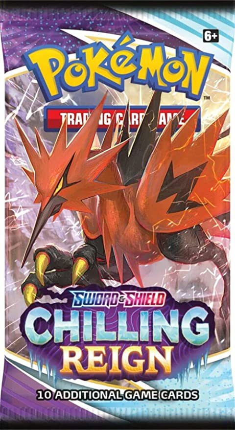 Pokémon: Sword & Shield Chilling Reign Booster Pack - WiredVillage GamesWiredvillage Games