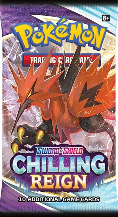 Pokémon: Sword & Shield Chilling Reign Booster Pack - WiredVillage GamesWiredvillage Games