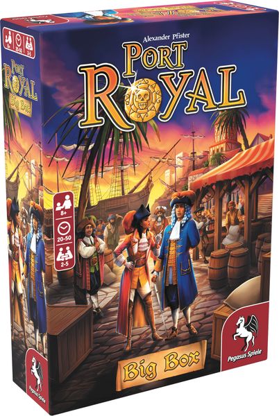 Port Royal Big Box - WiredVillage Games - Pegasus Spiele
