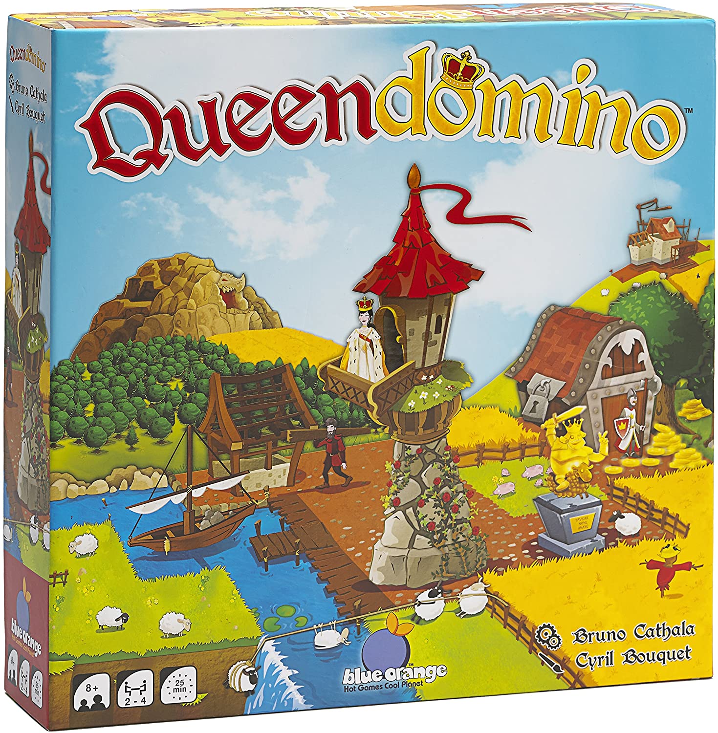 Queendomino Board Game - WiredVillage GamesBlue Orange