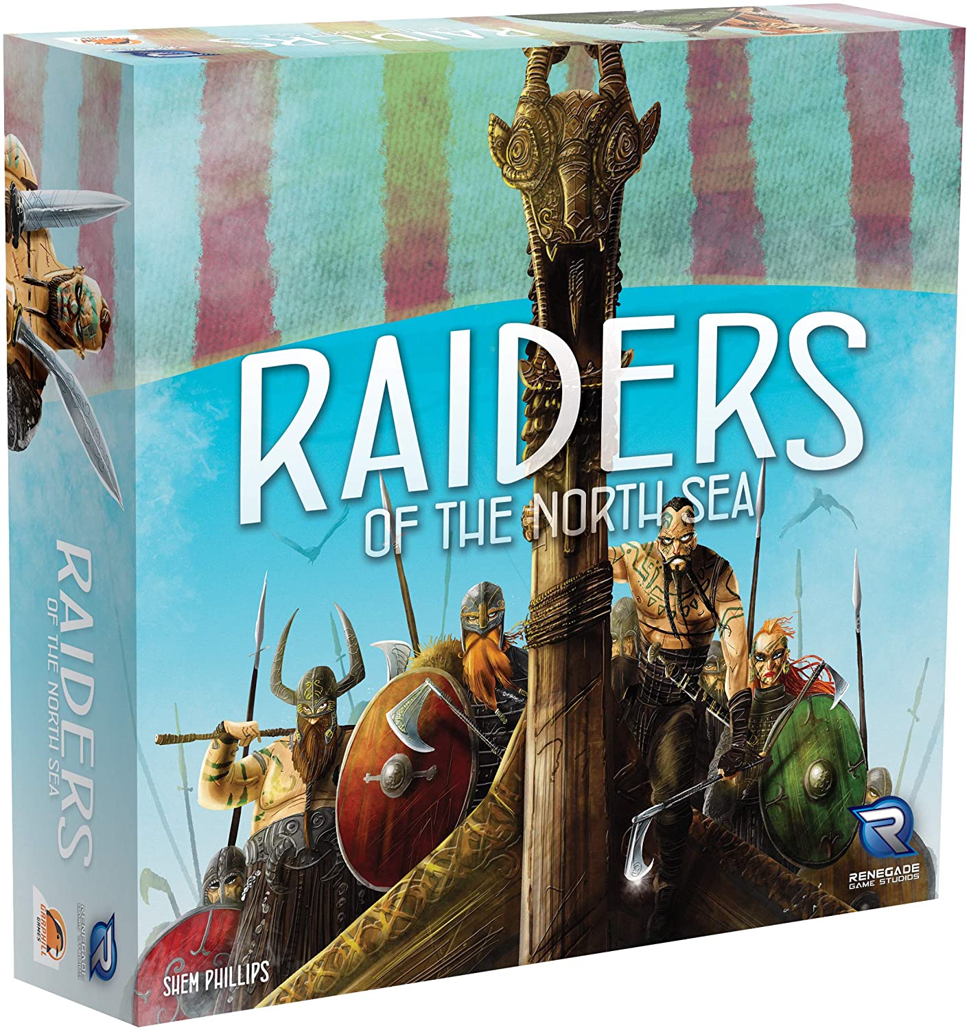 Raiders of The North Sea Board Game - WiredVillage GamesRenegade Game Studios