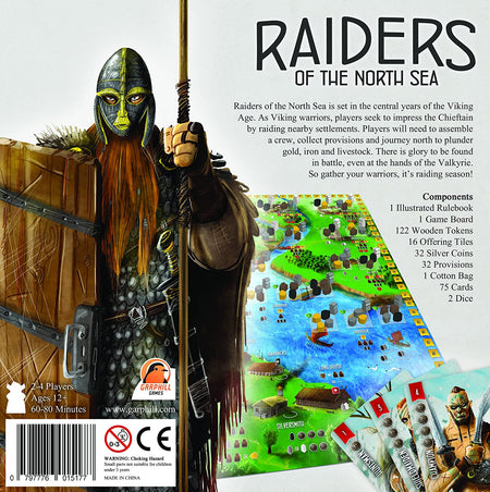 Raiders of The North Sea Board Game - WiredVillage Games - Renegade Game Studios