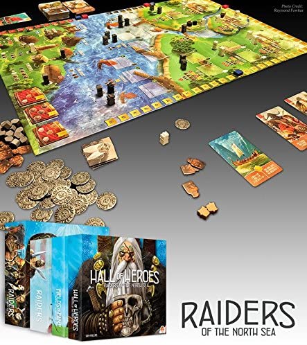 Raiders of the North Sea: Hall of Heroes Board Game - WiredVillage GamesGarphill Games