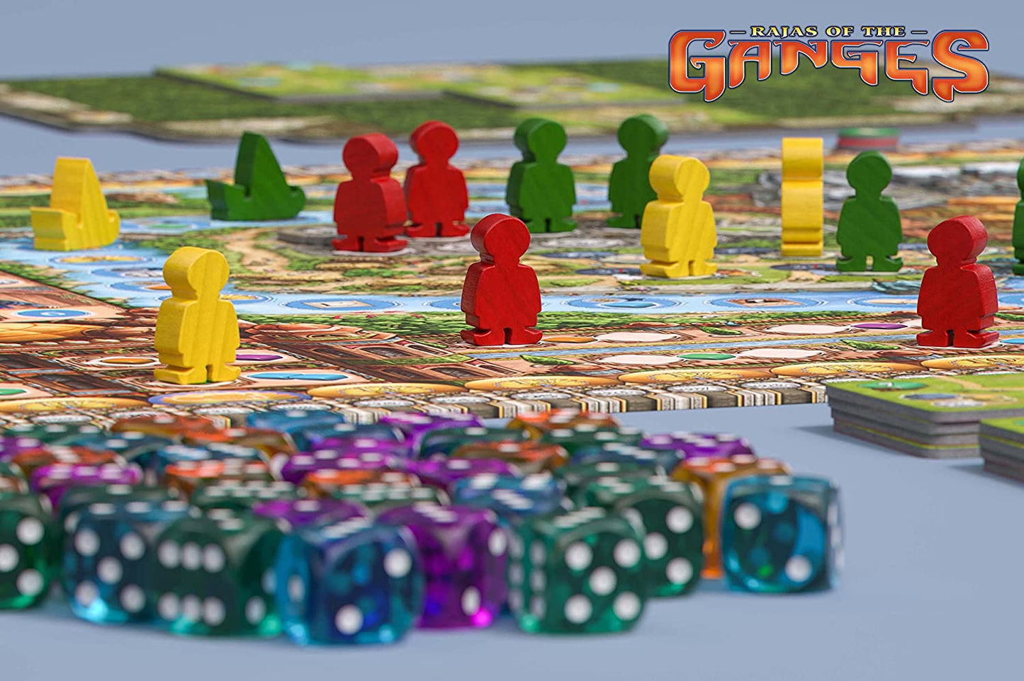 Rajas of The Ganges Board Game - WiredVillage GamesR & R Games