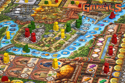 Rajas of The Ganges Board Game - WiredVillage GamesR & R Games