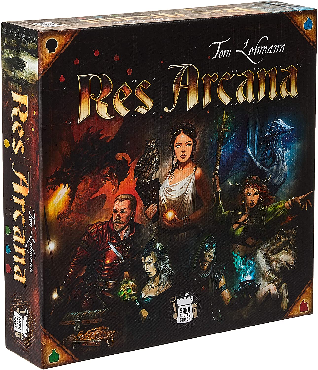 Res Arcana Board Game - WiredVillage Games - Sand Castle Games