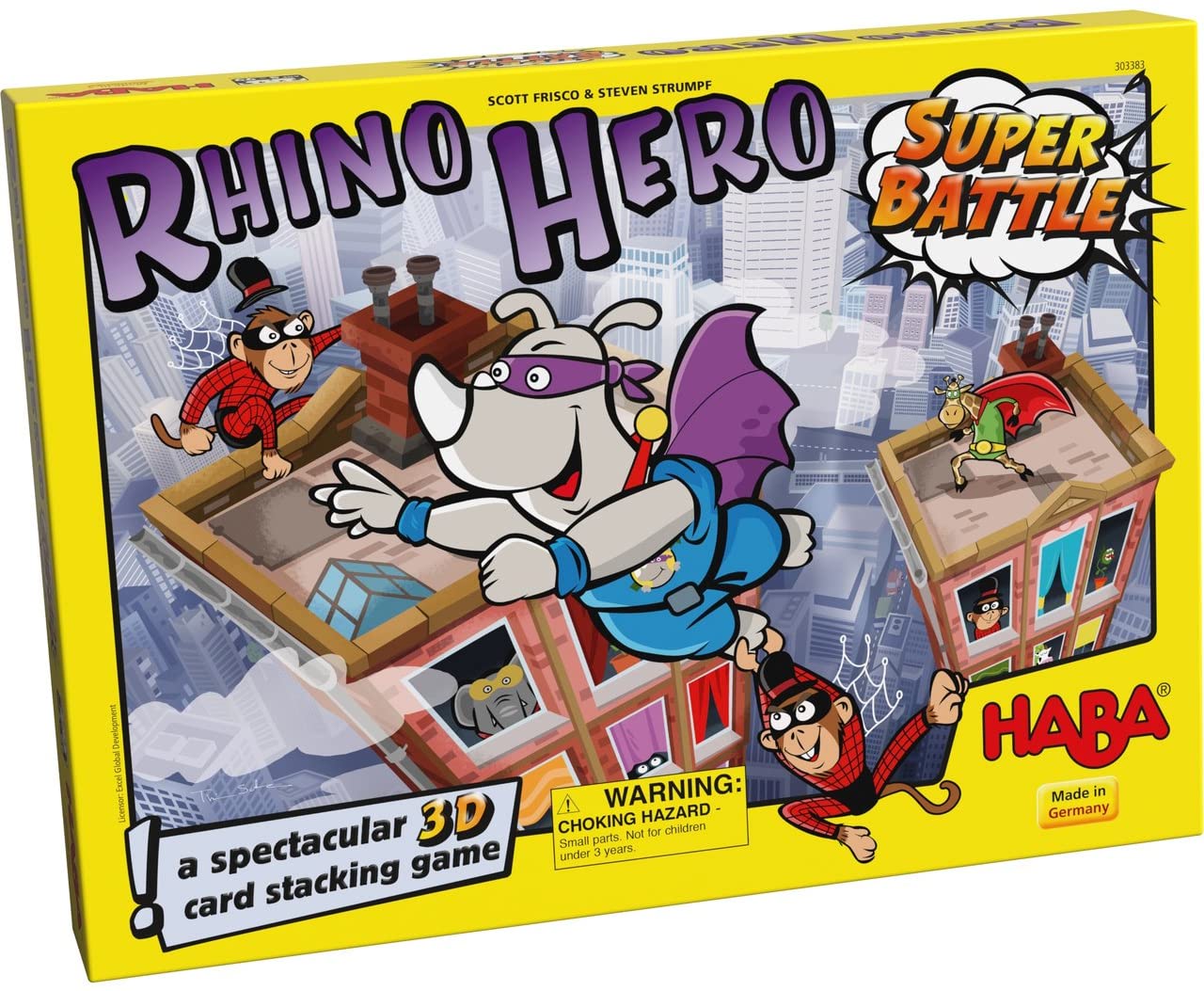 Rhino Hero Super Battle - WiredVillage GamesHABA