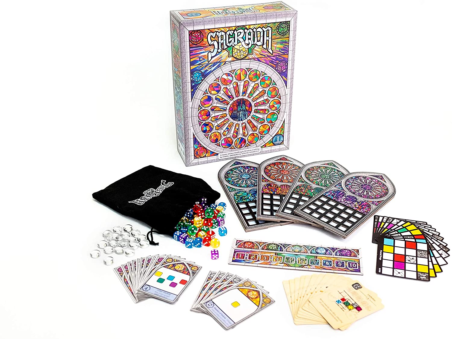 Sagrada Board Game - WiredVillage GamesFloodgate Games