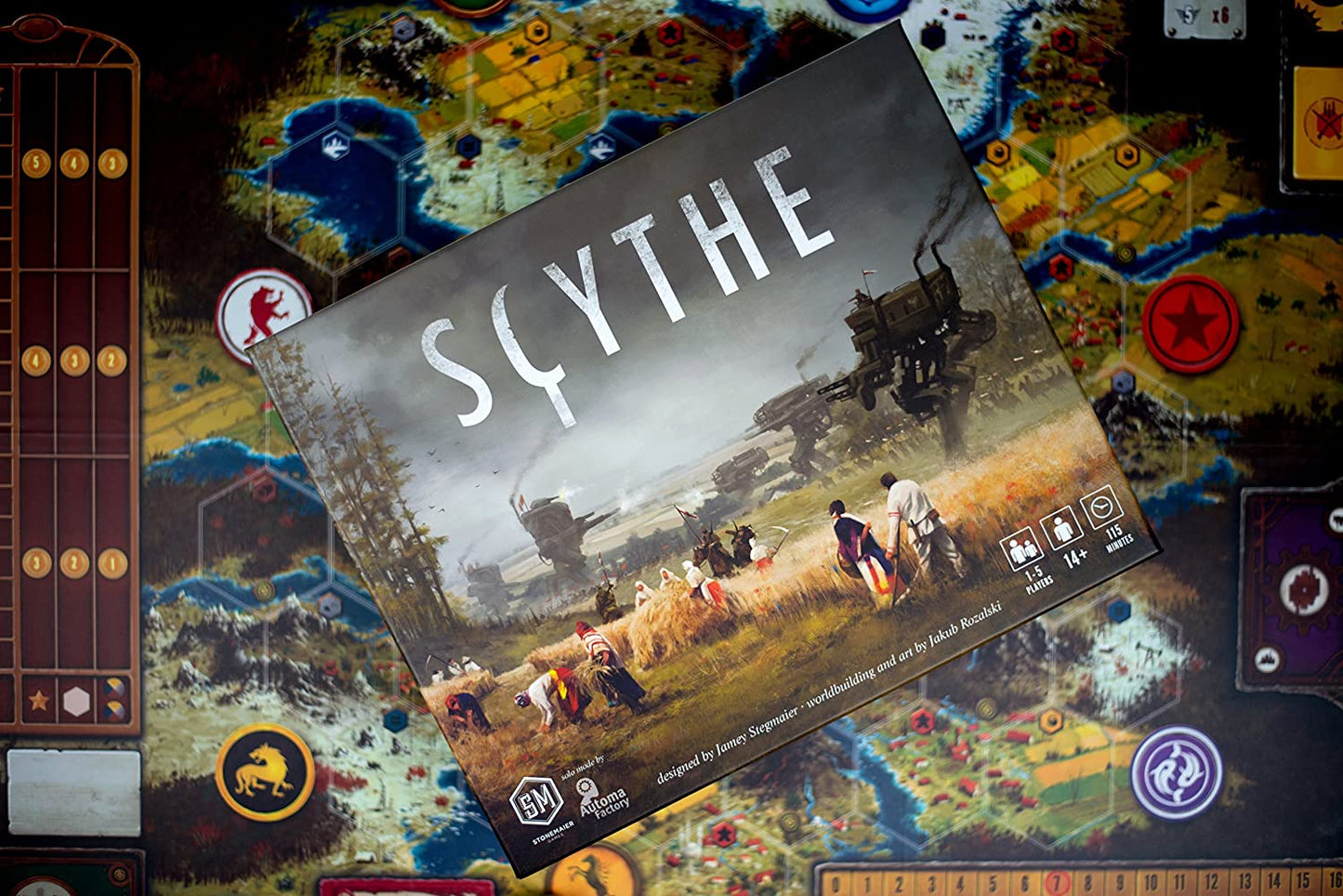 Scythe Board Game - WiredVillage GamesStonemaier Games