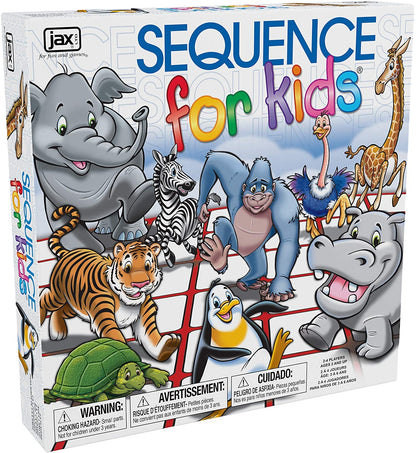 SEQUENCE for Kids Trilingual Board Game - WiredVillage GamesJax