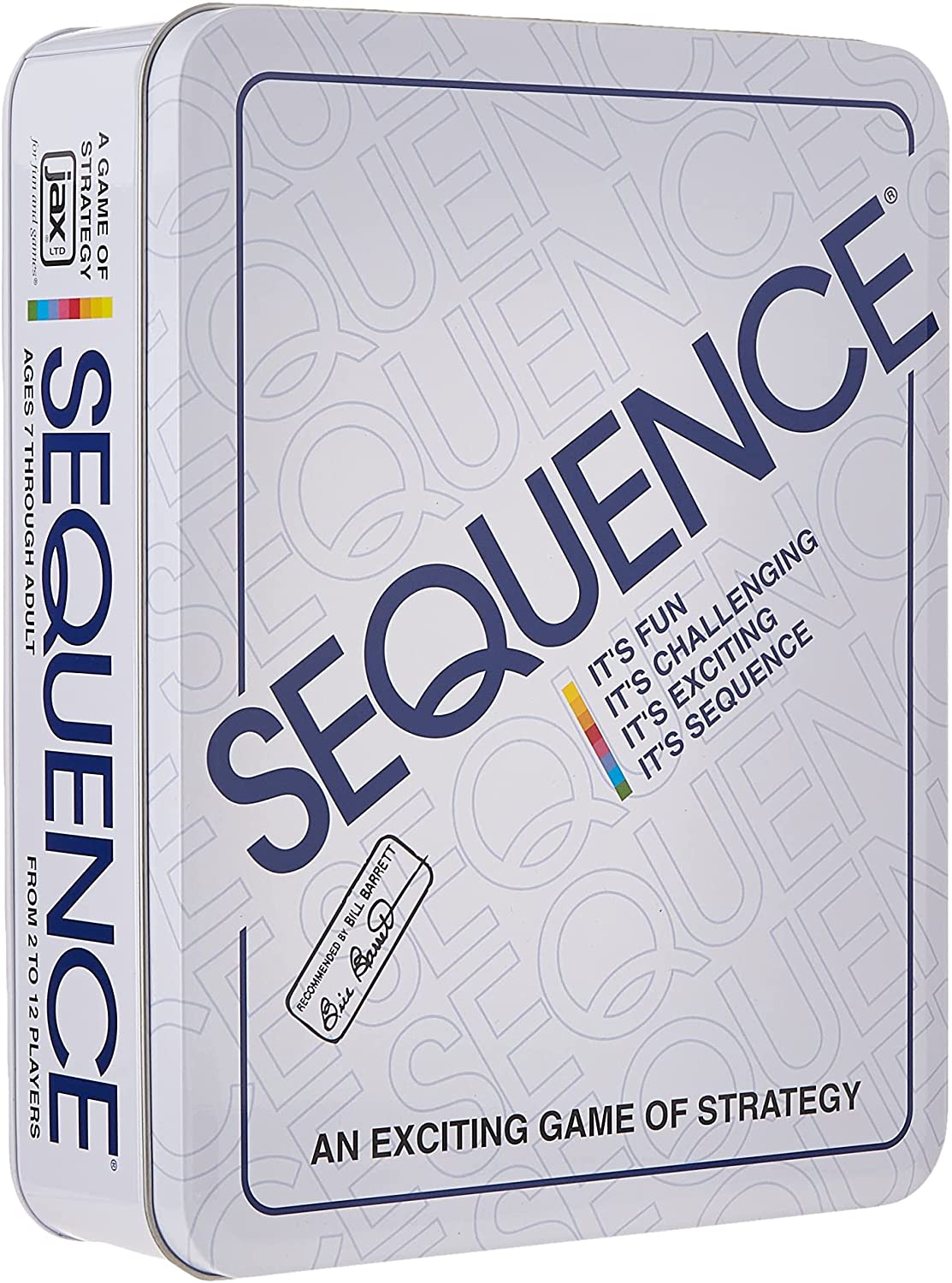 SEQUENCE Tin Board Game - WiredVillage GamesJax