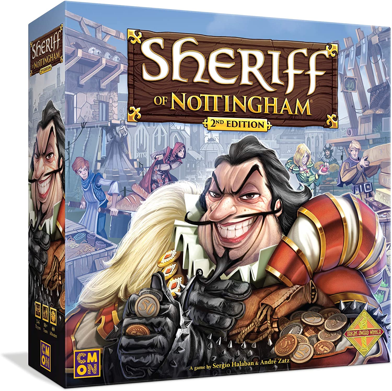 Sheriff of Nottingham 2nd Edition - WiredVillage GamesCMON