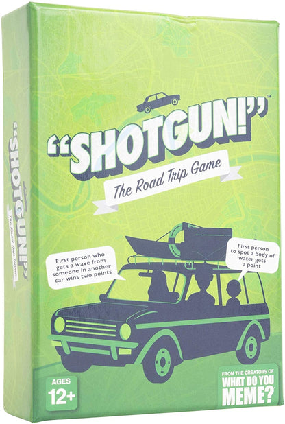 Shotgun! - The Hilarious Family Card Game for Road Trips - WiredVillage Games - WHAT DO YOU MEME?