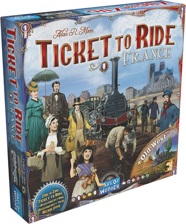 TICKET TO RIDE: MAP #6 - FRANCE / OLD WEST