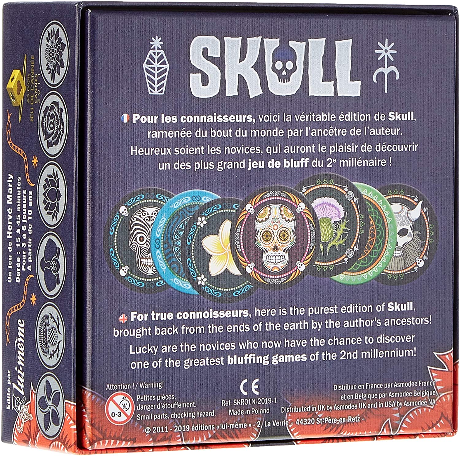 Skull Board Game - WiredVillage GamesSpace Cowboys