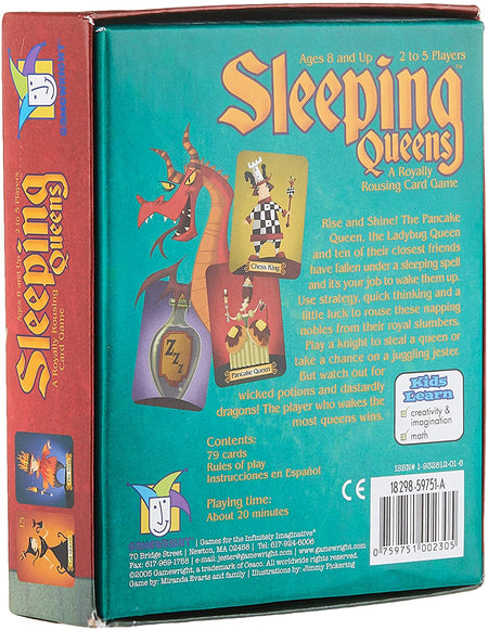 Sleeping Queens Card Game - WiredVillage Games - Gamewright