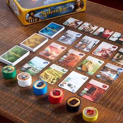 Splendor Board Game - WiredVillage GamesSpace Cowboys