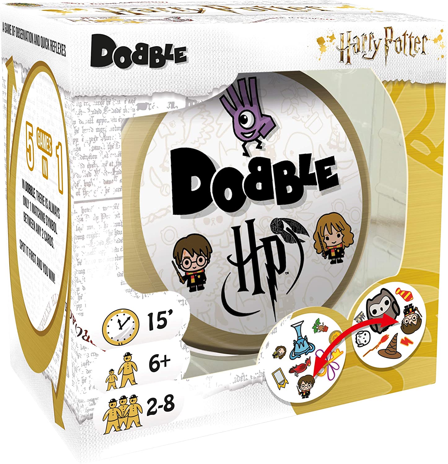 SPOT IT! / DOBBLE - HARRY POTTER - WiredVillage GamesAsmodee