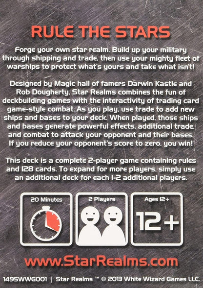 Star Realms Deckbuilding Card Game - WiredVillage GamesWhite Wizard Games