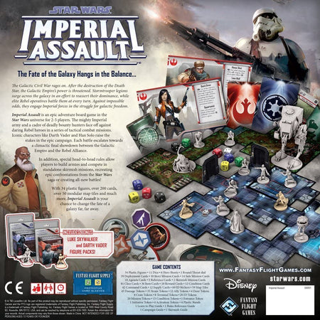 Star Wars : Imperial Assault Board Game - WiredVillage Games - Fantasy Flight Games