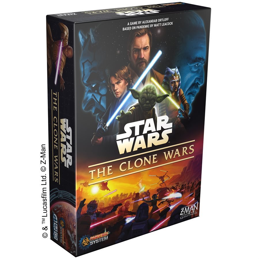 STAR WARS: THE CLONE WARS - A PANDEMIC SYSTEM GAME - WiredVillage GamesZ - Man Games