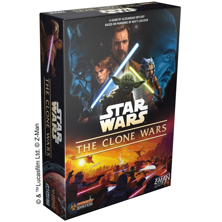 STAR WARS: THE CLONE WARS - A PANDEMIC SYSTEM GAME - WiredVillage Games - Z - Man Games