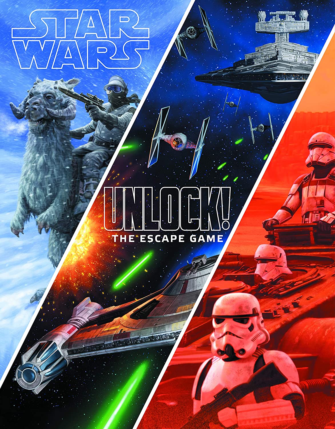 Star Wars UNLOCK! The Escape Card Game - WiredVillage GamesSpace Cowboys