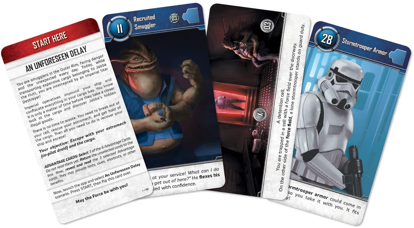 Star Wars UNLOCK! The Escape Card Game - WiredVillage GamesSpace Cowboys