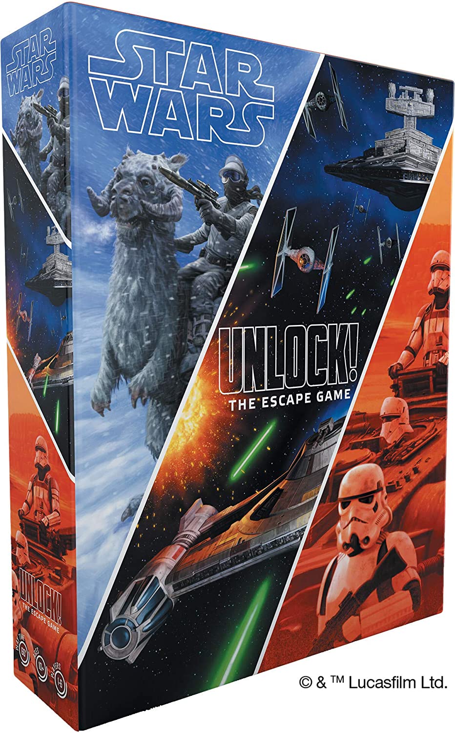 Star Wars UNLOCK! The Escape Card Game - WiredVillage Games - Space Cowboys