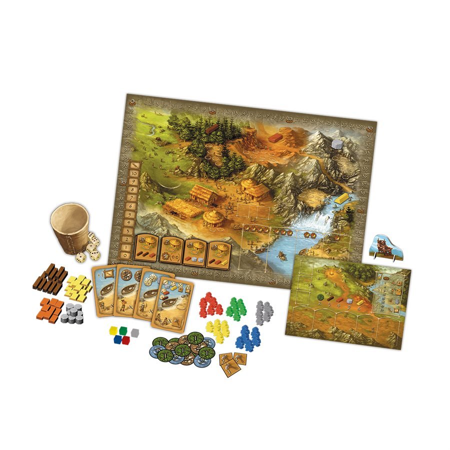 Stone Age Board Game - WiredVillage GamesZ - Man Games