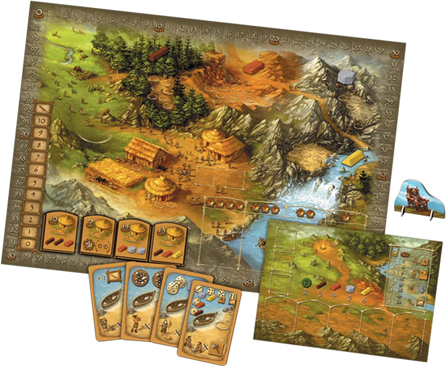 Stone Age Board Game - WiredVillage GamesZ - Man Games