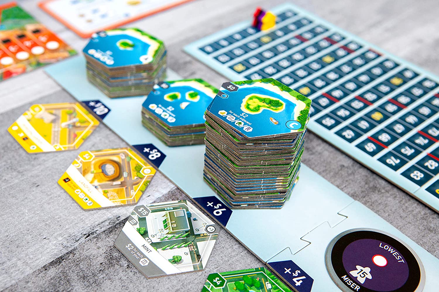 Suburbia 2nd Edition Board Game - WiredVillage GamesBezier Games