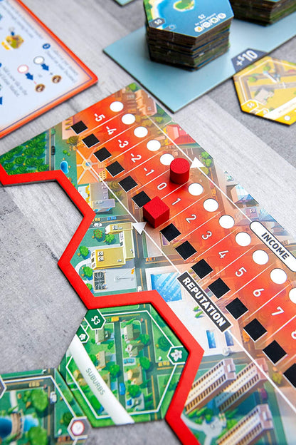 Suburbia 2nd Edition Board Game - WiredVillage GamesBezier Games