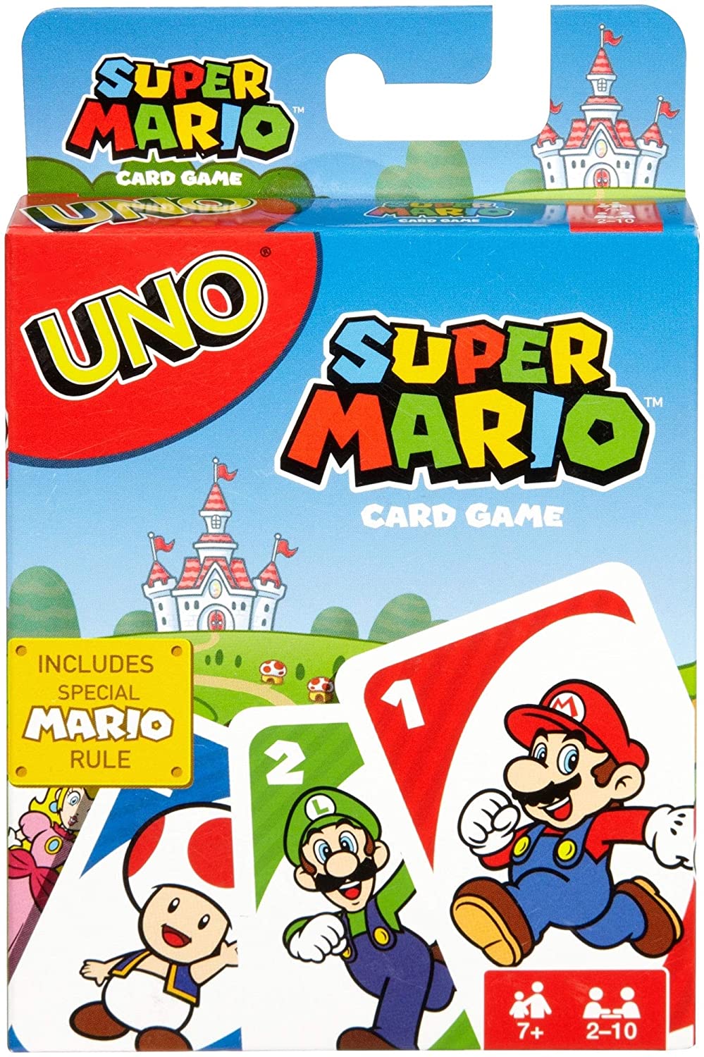 Super Mario UNO Card Game - WiredVillage GamesMattel