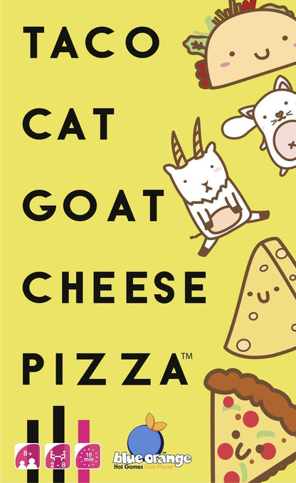 Taco Cat Goat Cheese Pizza Card Game - WiredVillage GamesBlue Orange