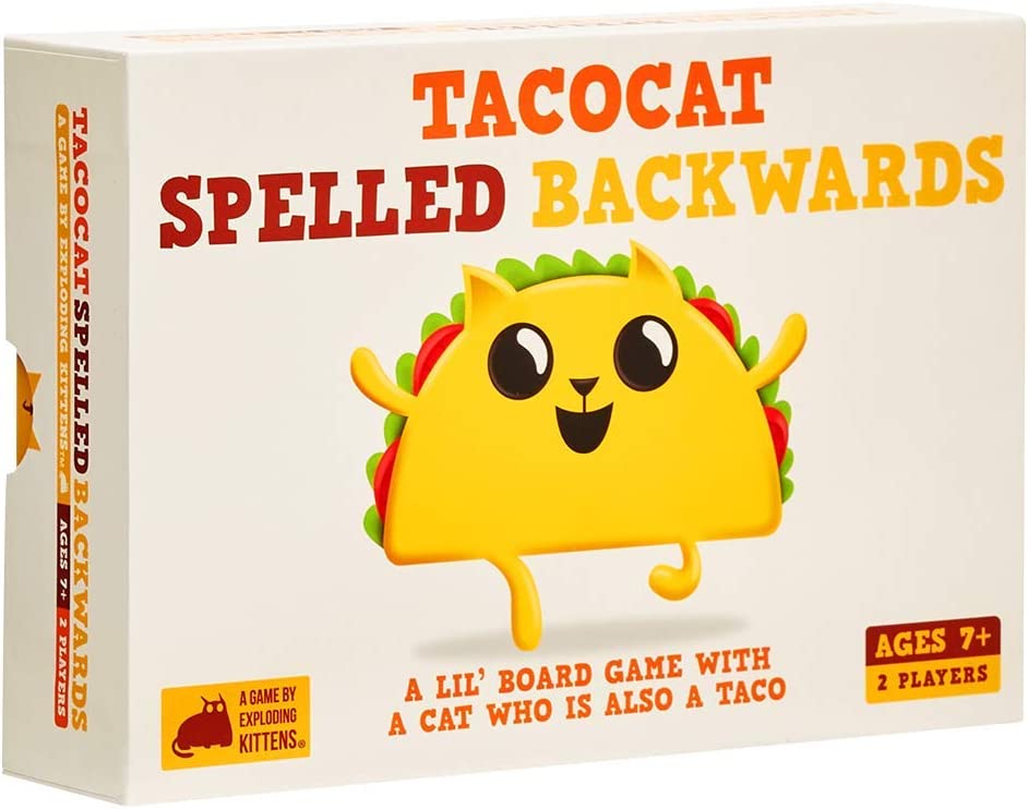 Tacocat Spelled Backwards - WiredVillage Games - Wiredvillage Games