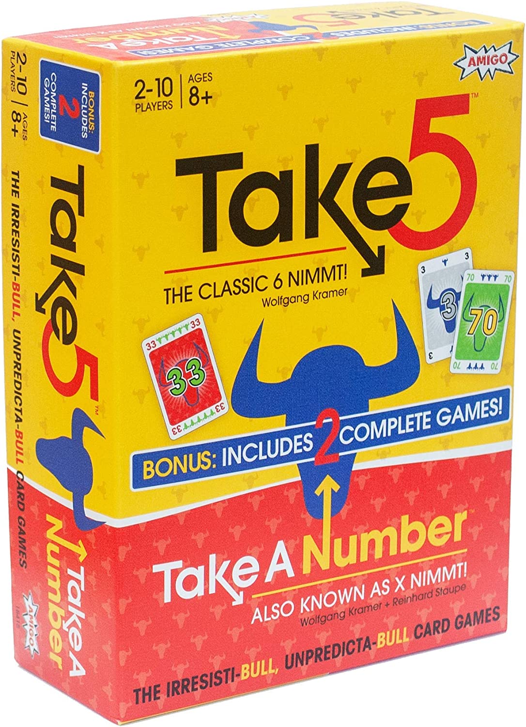 Take 5 / Take A Number Combo Pack - WiredVillage GamesAMIGO