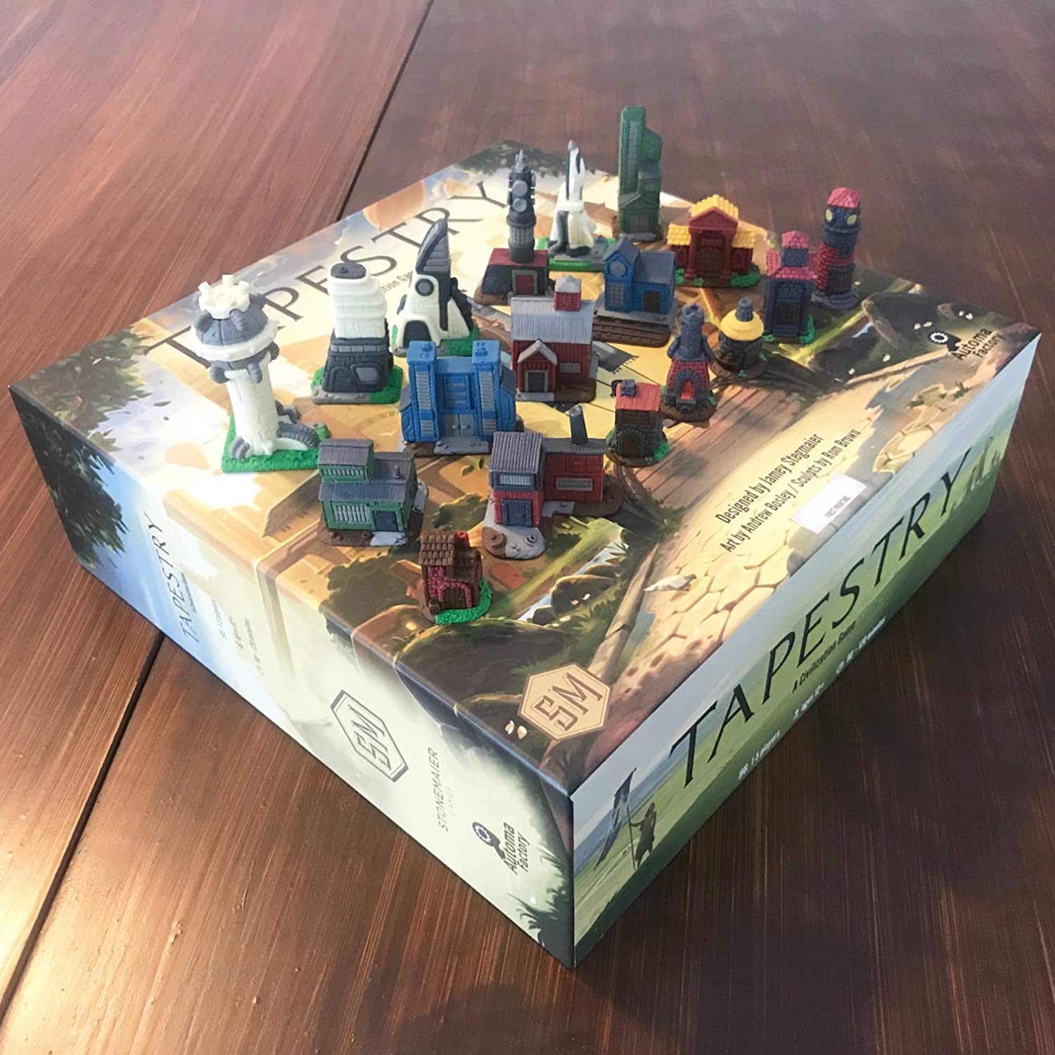 Tapestry Board Game - WiredVillage GamesStonemaier Games