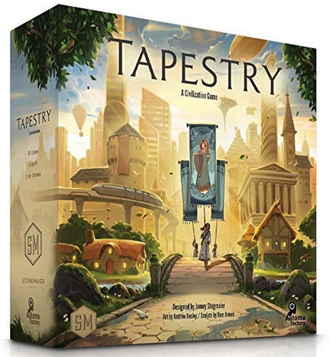 Tapestry Board Game - WiredVillage GamesStonemaier Games