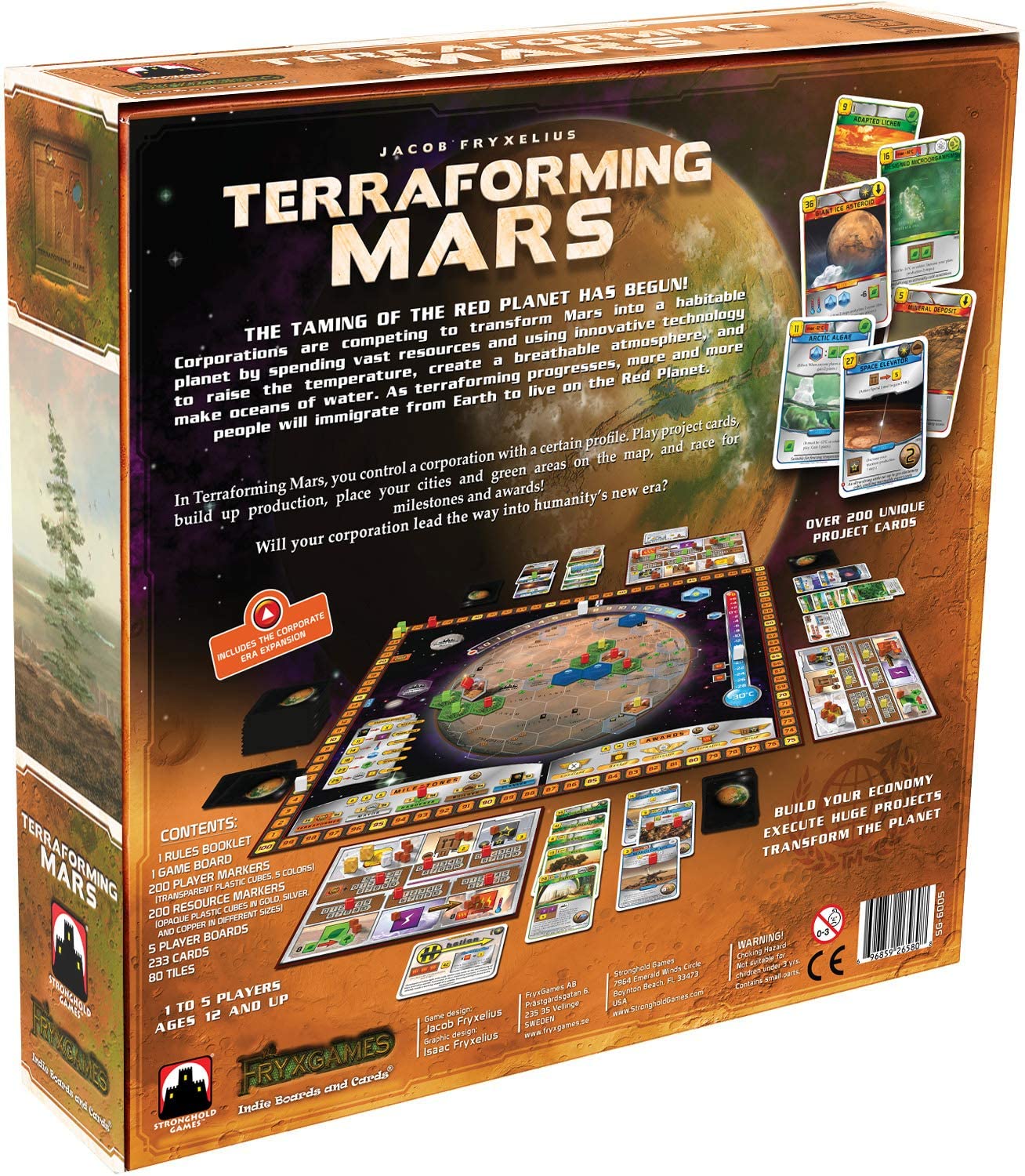 Terraforming Mars Board Game - WiredVillage GamesStronghold Games