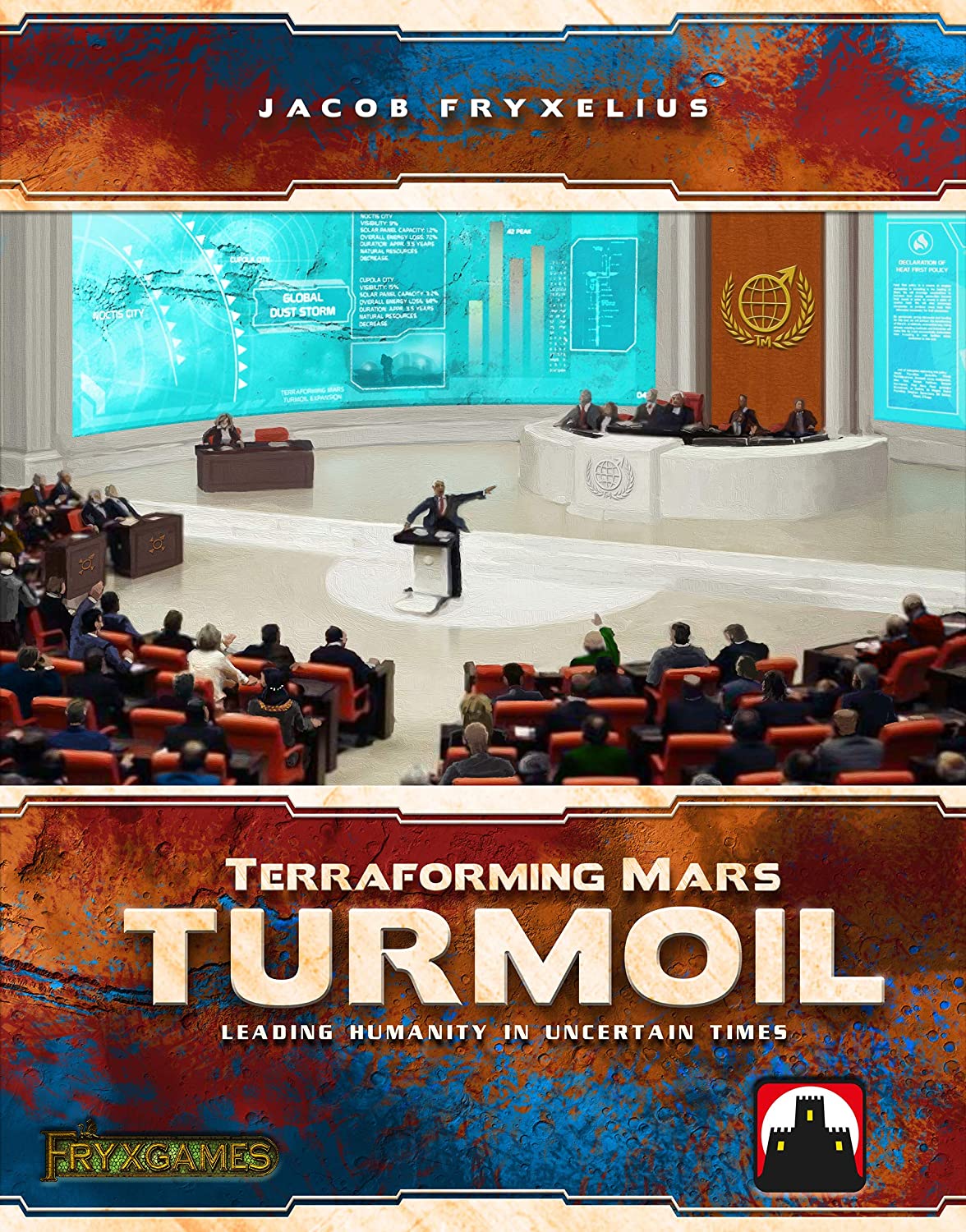 Terraforming Mars Turmoil - WiredVillage GamesStronghold Games