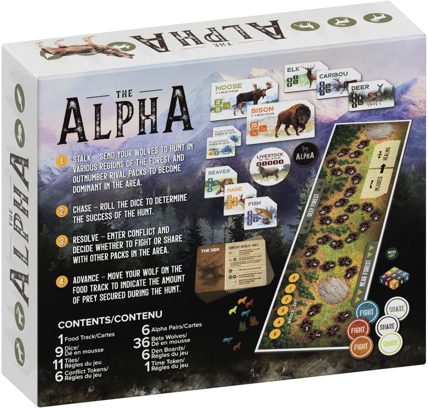 The Alpha - Light Strategy Board Game - WiredVillage GamesBicycle