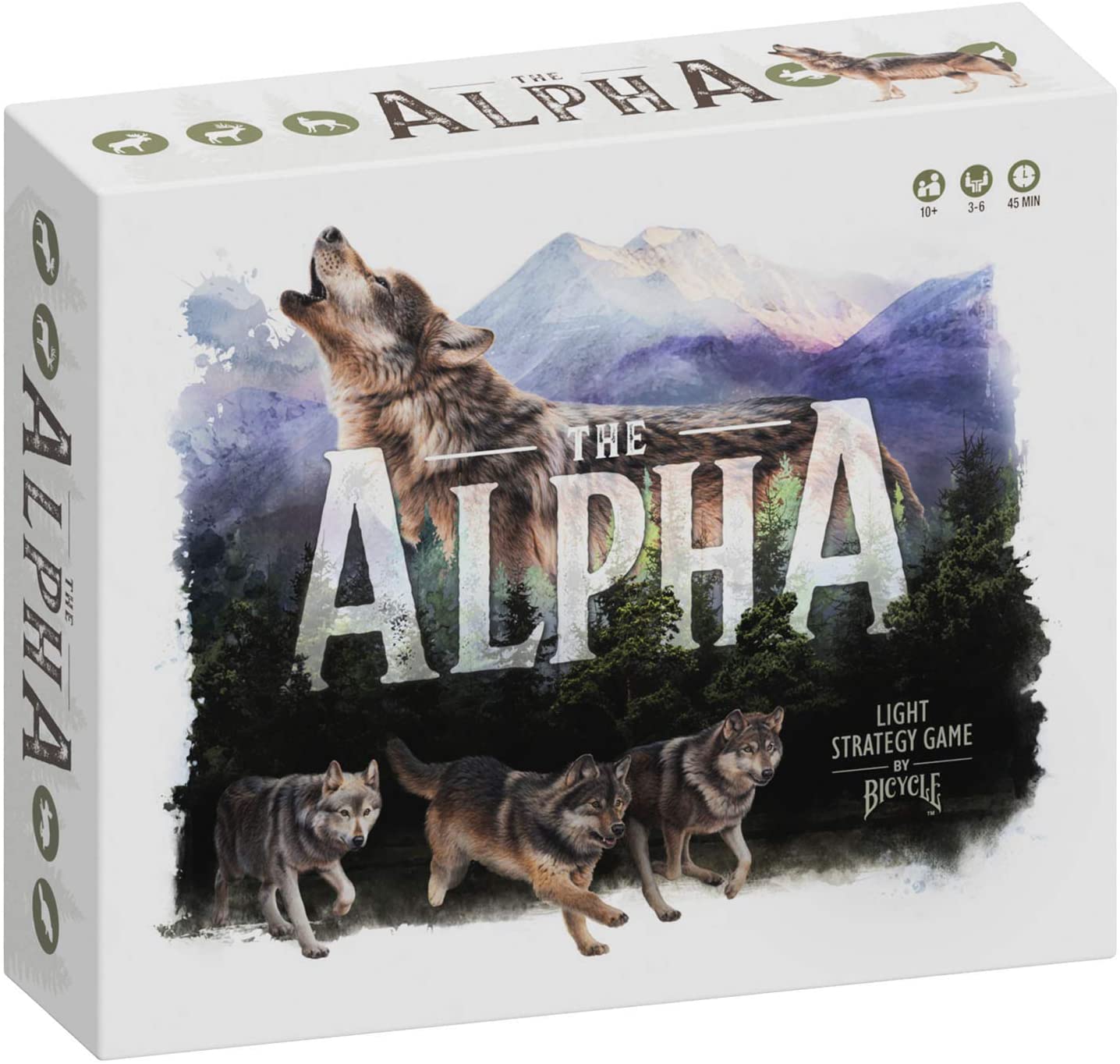 The Alpha - Light Strategy Board Game - WiredVillage Games - Bicycle