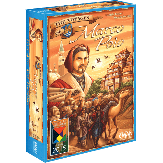 THE VOYAGES OF MARCO POLO - WiredVillage Games - Z - Man Games